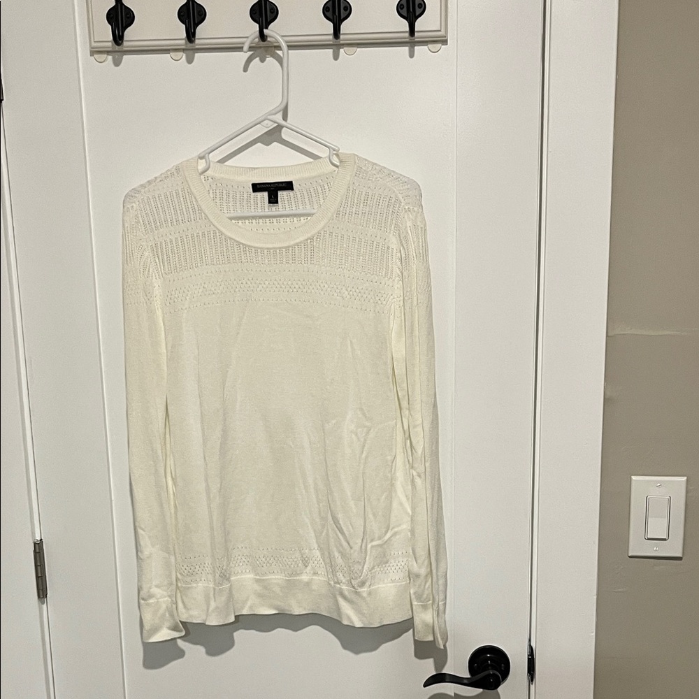 Banana Republic Cream Sweater